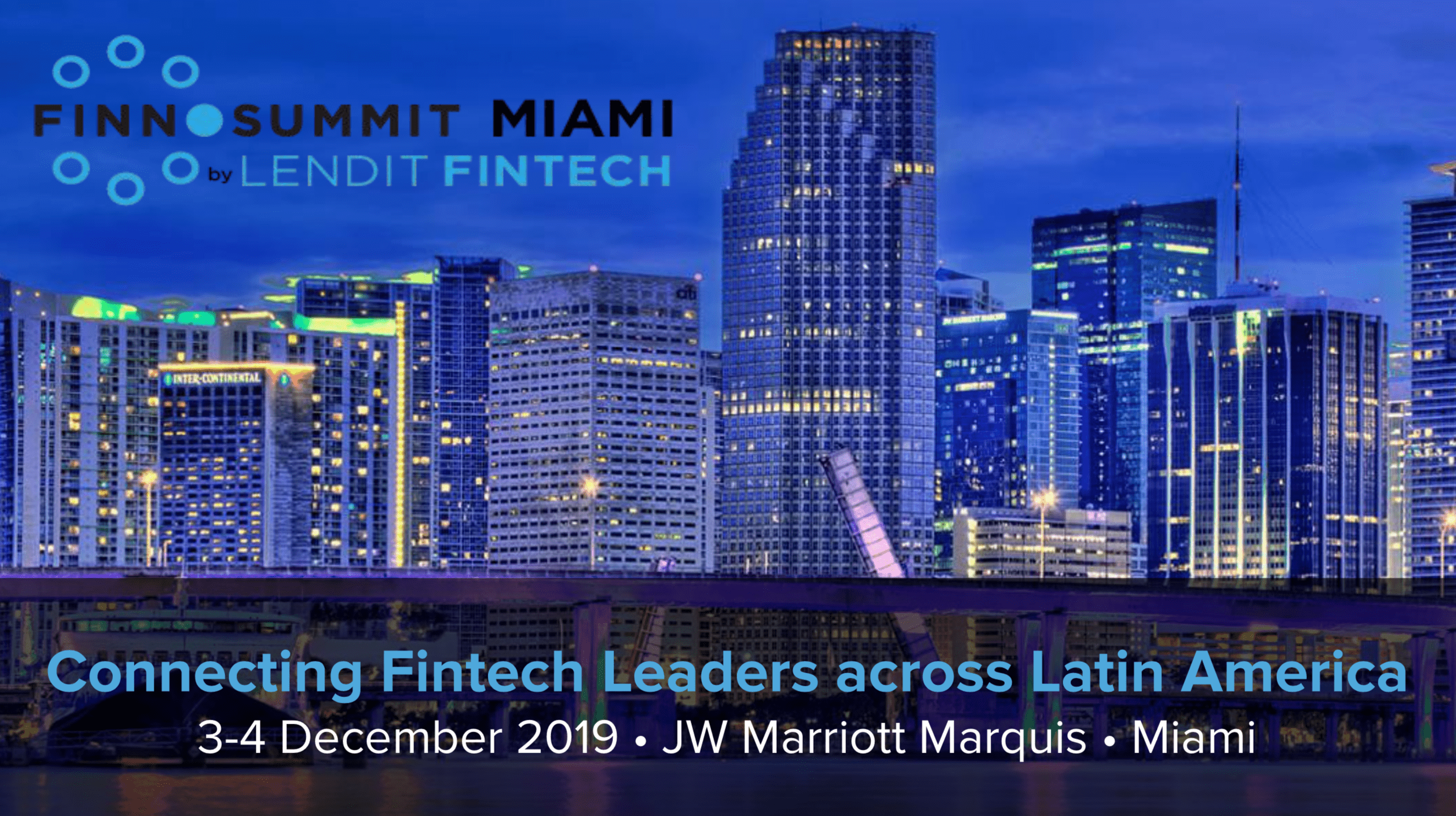 FINNOSUMMIT Miami by LendIt Fintech