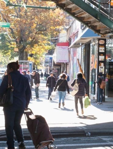 New York street scene