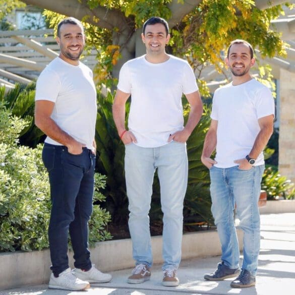 From left: Pomelo co-founders Hernan Corral, Gaston Irigoyen and Juan Fantoni.