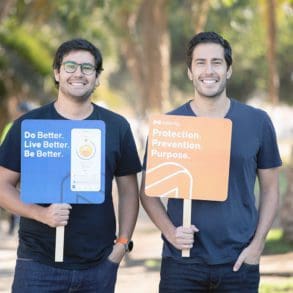 Betterfly co-founders Eduardo, right, and Cristobal della Maggiora | Francisco Mendez/Betterfly