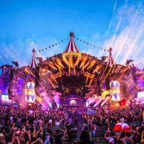 Tomorrowland festival mainstage, 2017
