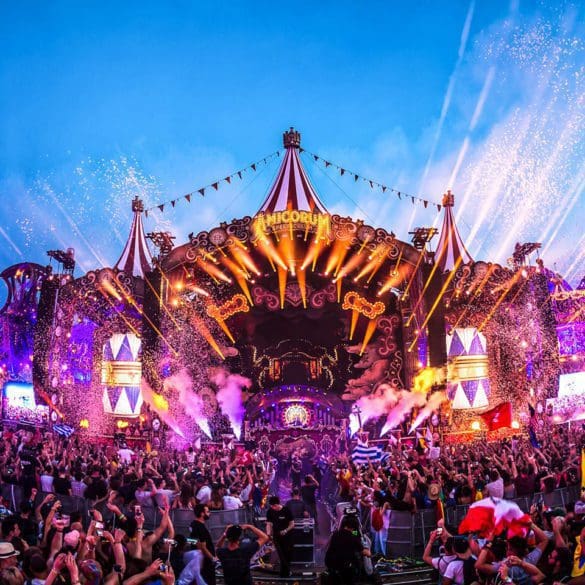 Tomorrowland festival mainstage, 2017