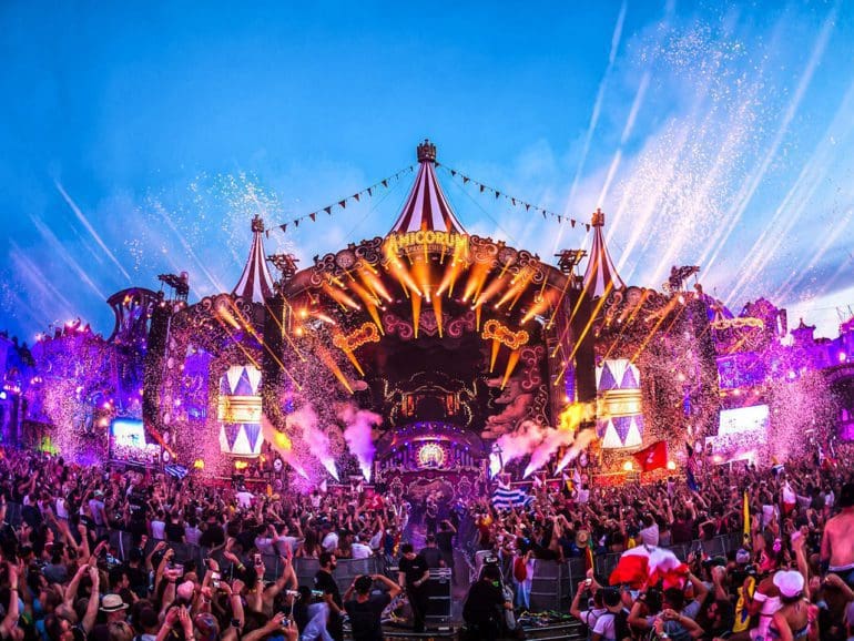 Tomorrowland festival mainstage, 2017