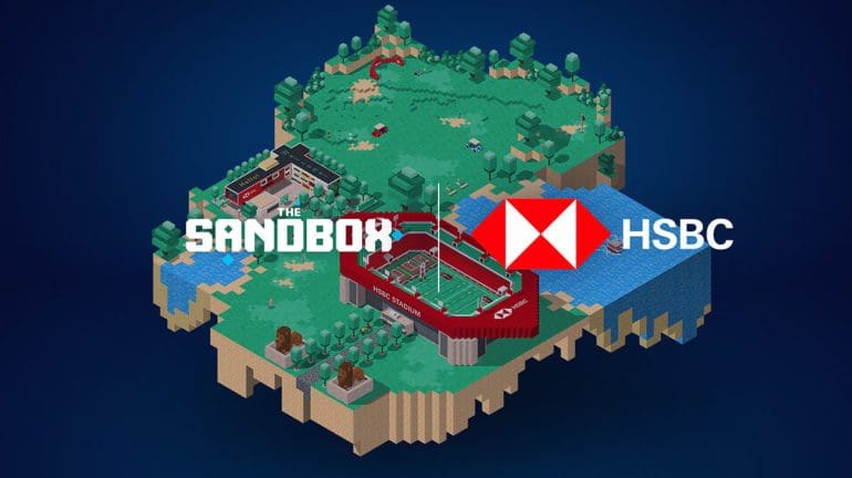 land in a game, with HSCB and sandbox sign on top