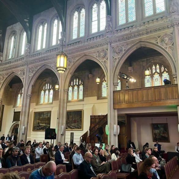 Photo showing the hall at IFGS 2022