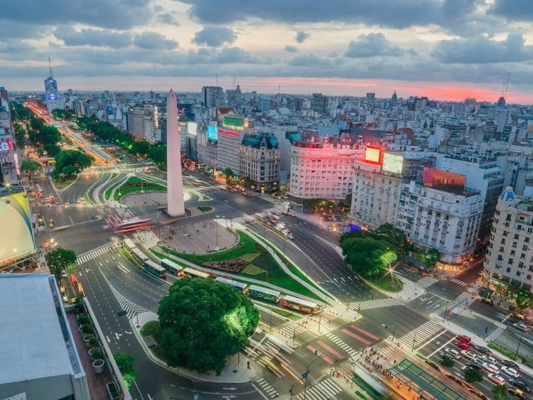 Buenos Aires is the capital city of Argentina in South America