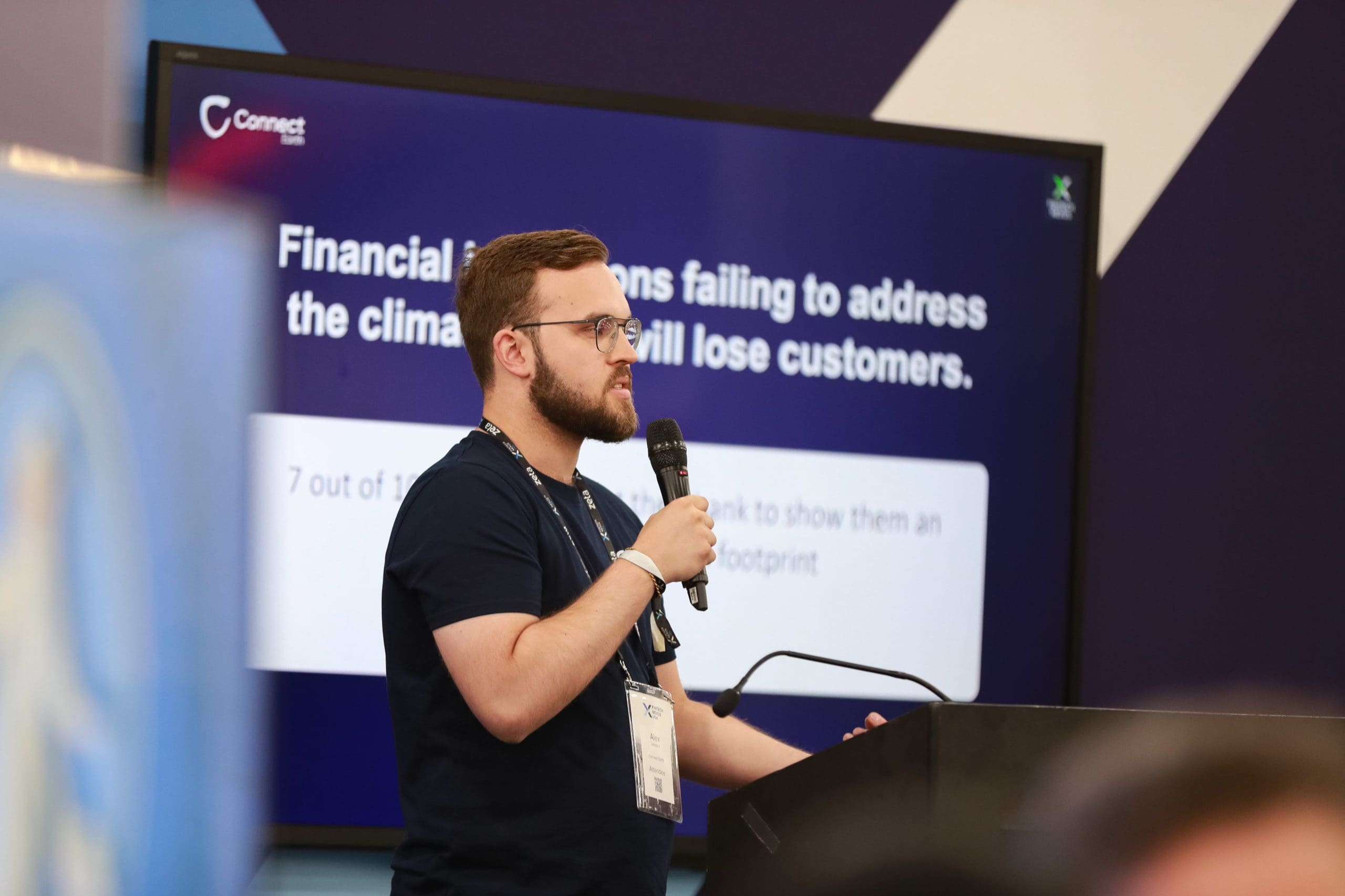 Alex Lempka, CEO and Co-founder of Connect Earth at Fintech Nexus USA 2022