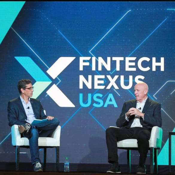 Alan Lane and Terry Angelos at Fintech NEXUS 2022