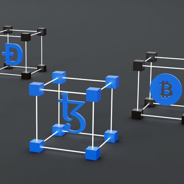 Decentralized finance illustration