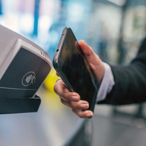Mobile payment with phone