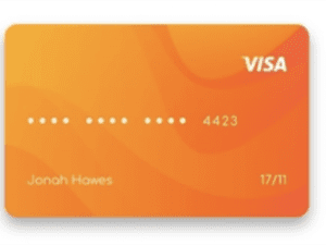 orange card