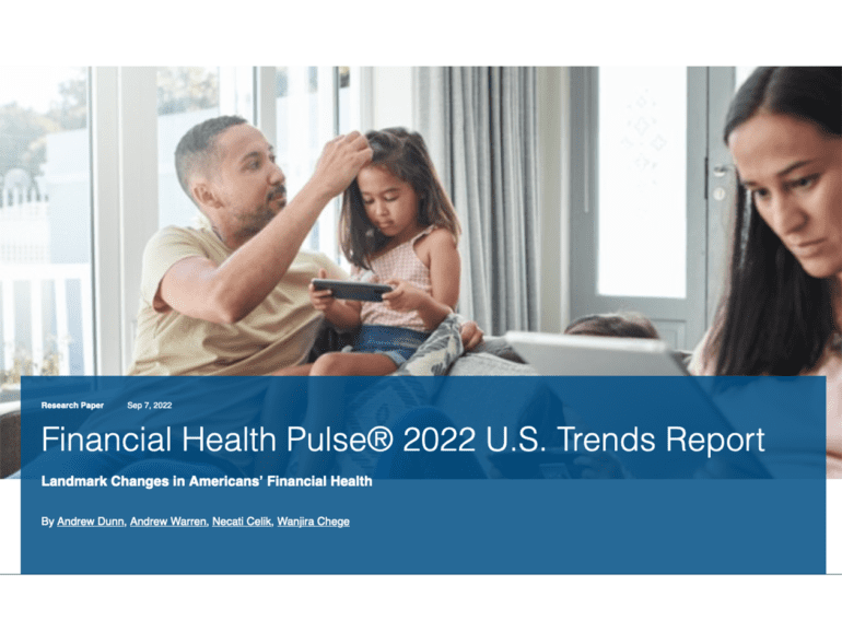 Finhealth report 2022 Financial Health Pulse