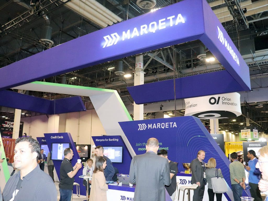 Marqeta booth at Money 20/20