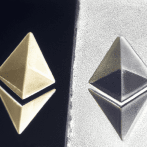 Eth Merge two different looking eth logos