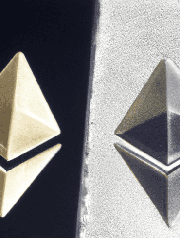 Eth Merge two different looking eth logos