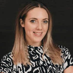 headshot of women smiling