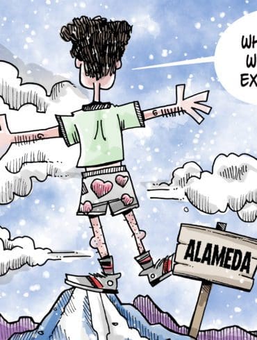 Alameda cartoon