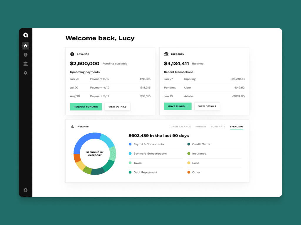 Arc dashboard