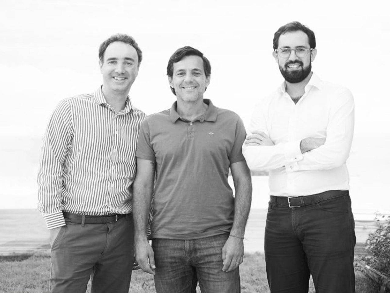 Alex Buelau, CTO, Marcos Viriato, CEO, and Cristian Bohn, CPO of Parfin