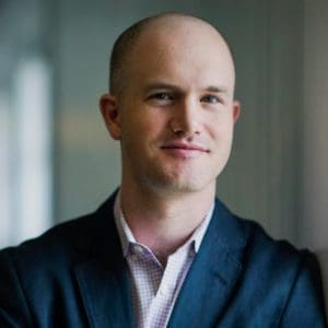 brian armstrong, CEO coinbase
