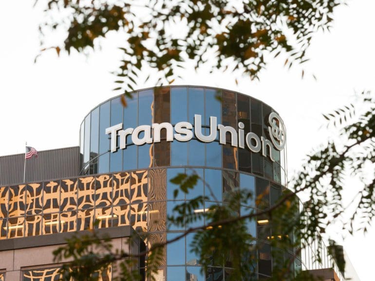 TransUnion building in Chicago