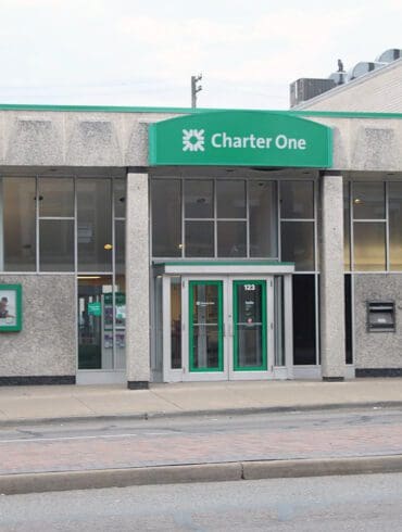 Charter One bank building facade
