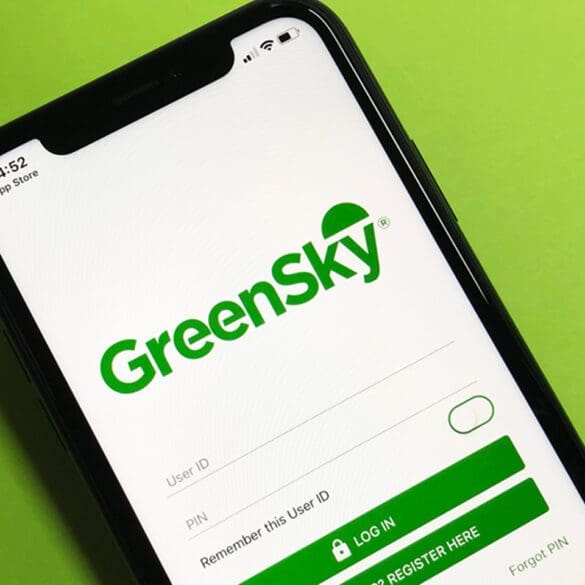 GreenSky app screen grab