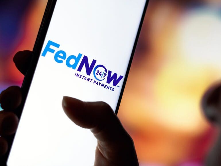 FedNow app on smartphone screen